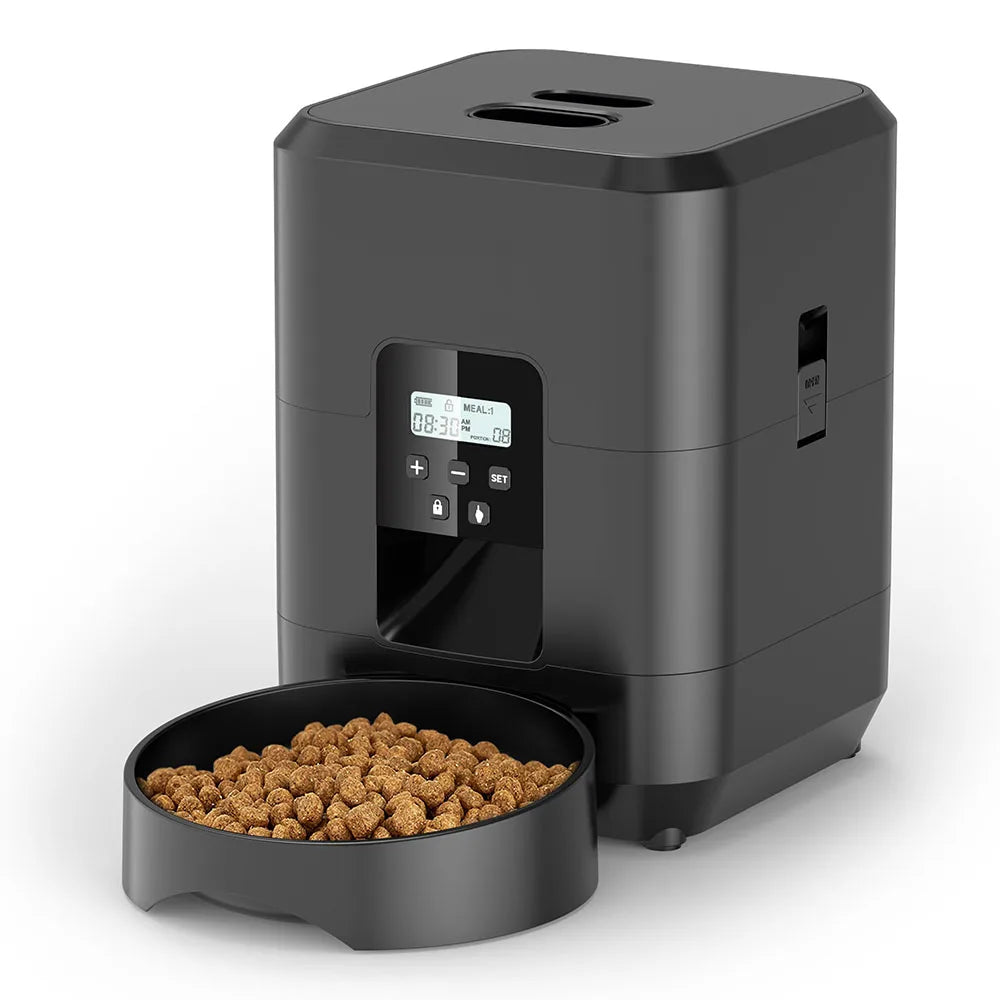Cat Automatic Feeder 2L Cat Food Dispenser Smart Programmable Pet Feeder Recordable Dog Automatic Feede