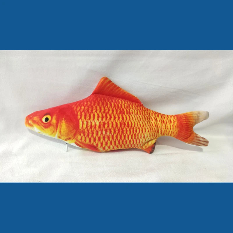 Electric Fish Dancing Moving Floppy Funny Cat Simulation Beating Usb Jumping Fish Pet Cat Toy Wagging Catnip Toy