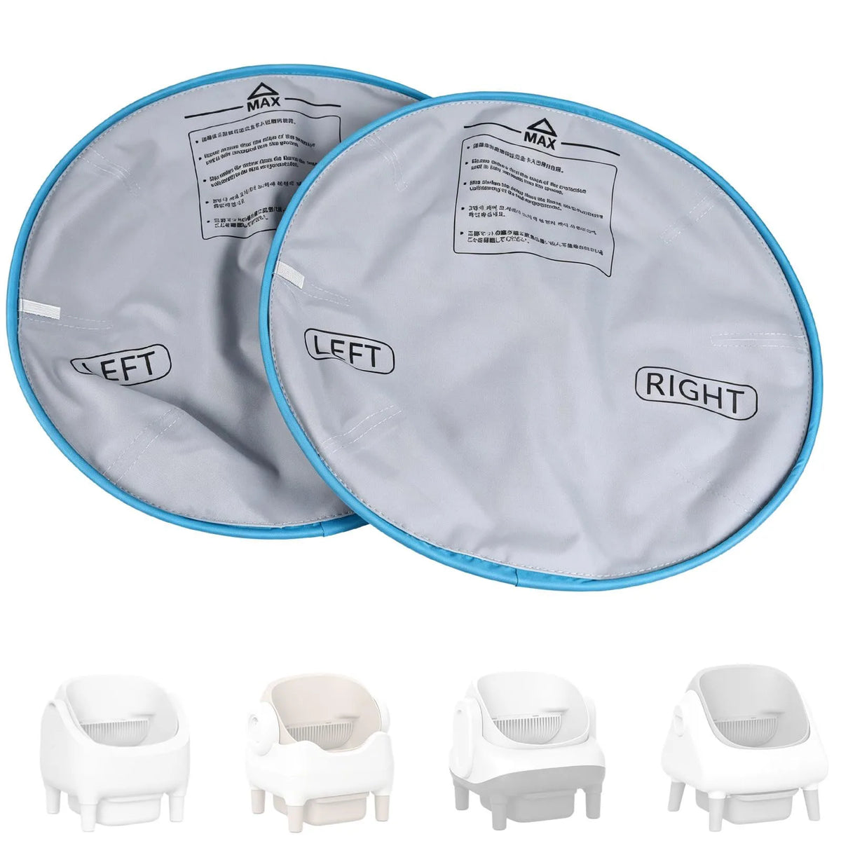 Replacement Cat Litter Mat,For Open-X Automatic Cat Litter Box,Anti-Stick Litter Pad,Self Cleaning Smart Cat Toilet Accessories