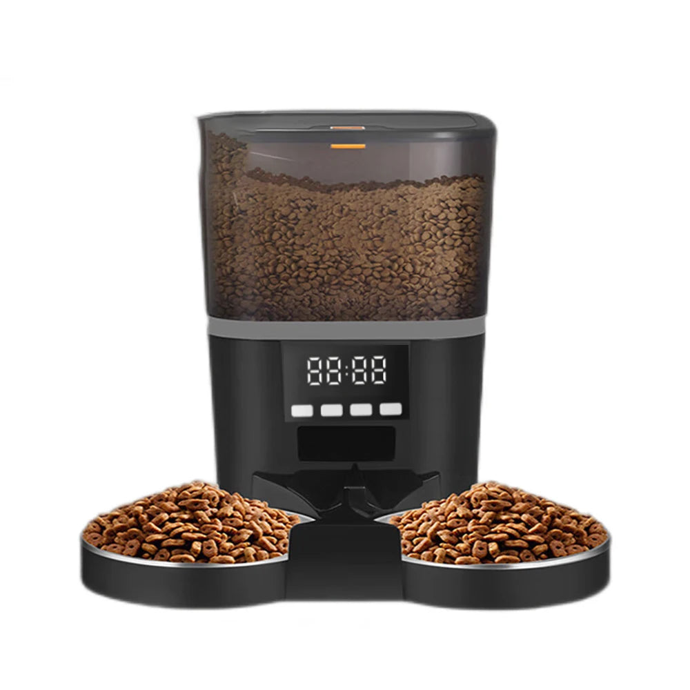 Double Meal Automatic Cat Feeder, Feeder With Video, Tuya WIFI Automatic Dog Feeder, Programmable Pet Feeder, Multiple Model